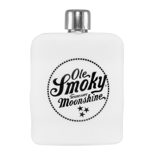 HIPSTER SILICONE FLASK - WHITE