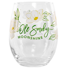 MAGNOLIAS STEMLESS WINE GLASS