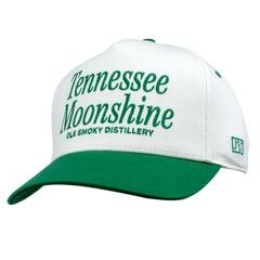TN MOONSHINE HAT - CREAM/KELLY GREEN