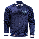 BLUE FLAME SATIN JACKET