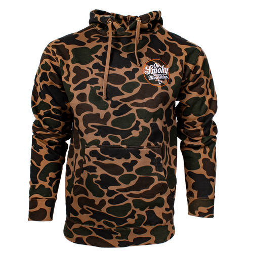 DUCK CAMO EMBROIDERED CIRCLE LOGO HOODIE