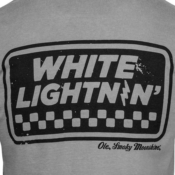 WHITE LIGHTNIN' CHECK L/S TEE, view 2