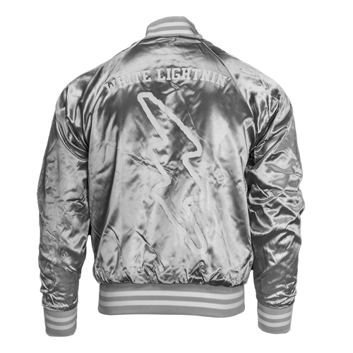 WHITE LIGHTNIN' SATIN JACKET