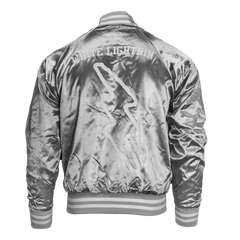 WHITE LIGHTNIN' SATIN JACKET