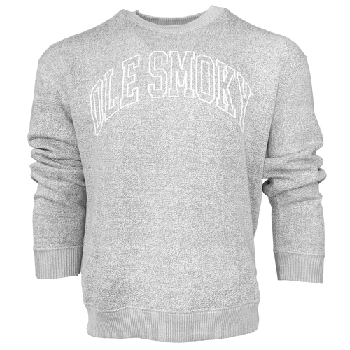ARCH TEXT CREWNECK - HEATHER GREY