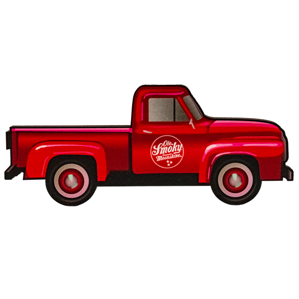 RED TRUCK MAGNET