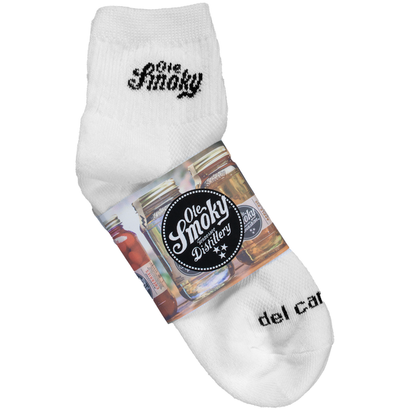 OLE SMOKY CREW SOCKS - BLACK 1 of 2