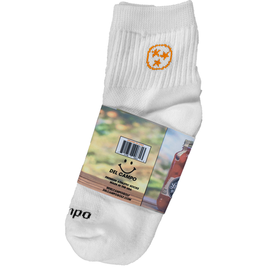 OLE SMOKY CREW SOCKS - ORANGE - 2