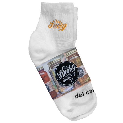 OLE SMOKY CREW SOCKS - ORANGE