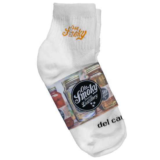 OLE SMOKY CREW SOCKS - ORANGE - 1