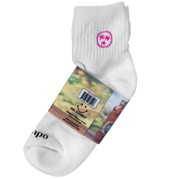 OLE SMOKY CREW SOCKS - PINK 2 of 2