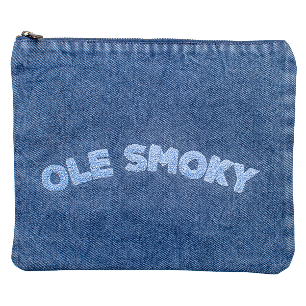 DENIM POUCH, view 1