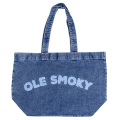 DENIM SHOPPER TOTE