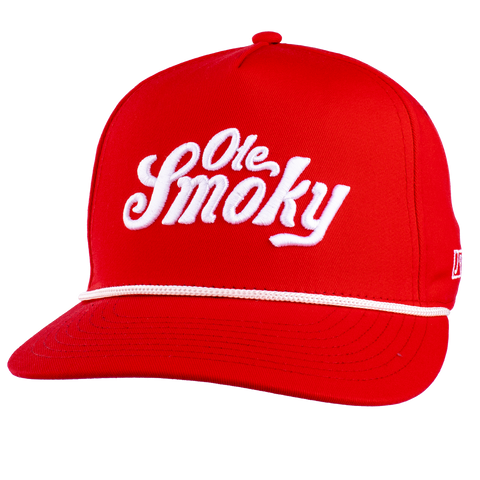 LOGO SNAPBACK HAT - RED/WHITE