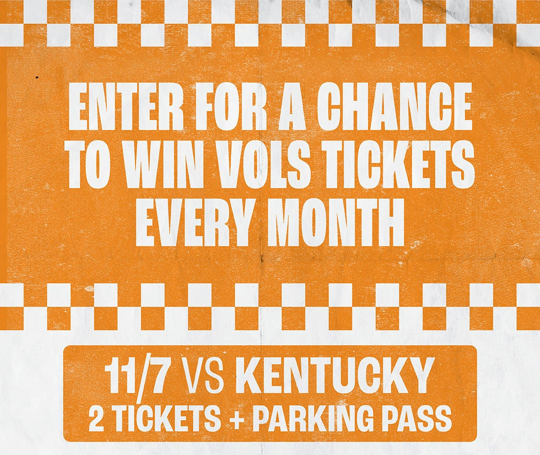 Tennessee Vols vs. Kentucky Wildcats Football Ticket Sweepstakes