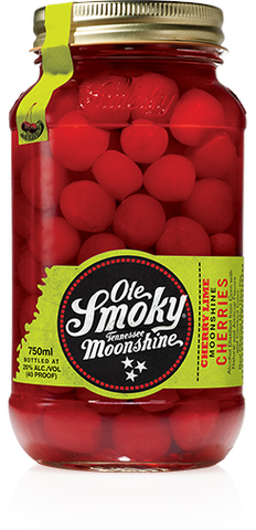 Cherry Lime Moonshine Cherries