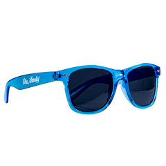 TRANSLUCENT SUNGLASSES - BLUE