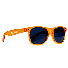 TRANSLUCENT SUNGLASSES - ORANGE