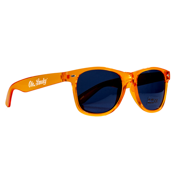 TRANSLUCENT SUNGLASSES - ORANGE