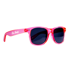 TRANSLUCENT SUNGLASSES - PINK