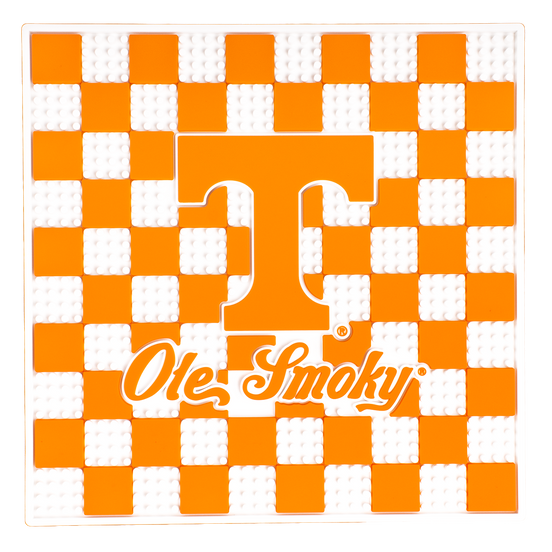 OS/UT CHECKERBOARD BAR MAT