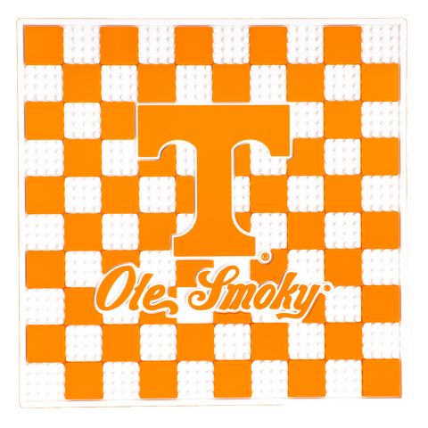 OS/UT CHECKERBOARD BAR MAT