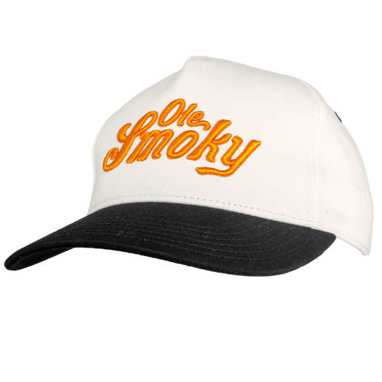 UT SCRIPT TWO TONE HAT - CREAM/BLACK view 1