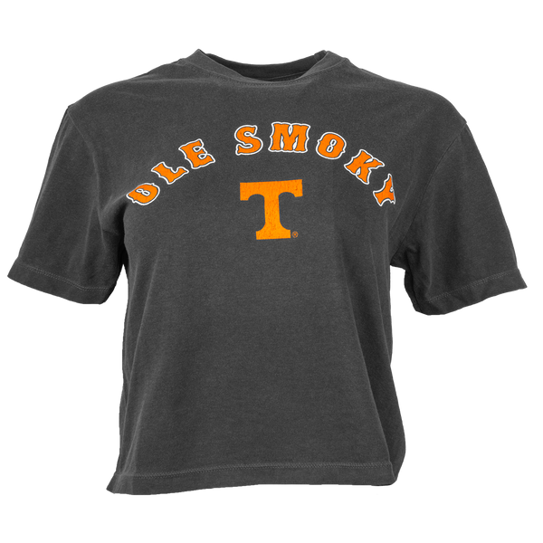UT POWER T CROP TEE, view 1