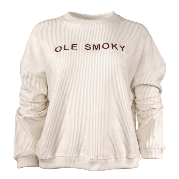 CORDED L/S TEE - NATURAL | Ole Smoky