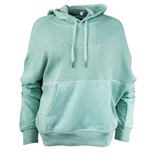 HONEYCOMB HOODIE - COASTAL WATERS