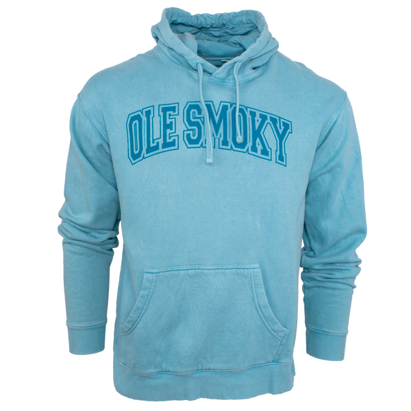 ARCH TEXT COBBLE HOODIE - KAI, view 1