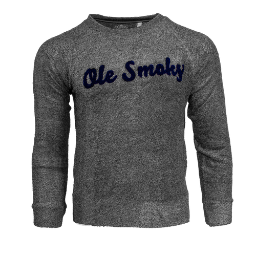 TERRY RAGLAN CREWNECK - NAVY