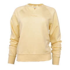 WILLOW WASHED CREWNECK - BUTTER