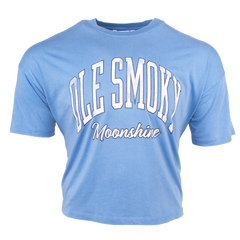 ARCH TEXT BOARDWALK TEE - LAKE BLUE