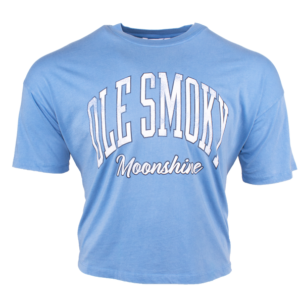 ARCH TEXT BOARDWALK TEE - LAKE BLUE, view 1