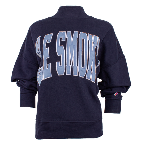 MOCK NECK - NAVY