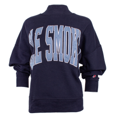 MOCK NECK - NAVY