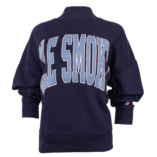 MOCK NECK - NAVY