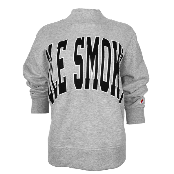 MOCK NECK - STEEL GREY, view 1
