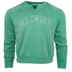 STITCH WILLOW WASH CREWNECK - PALM TREE