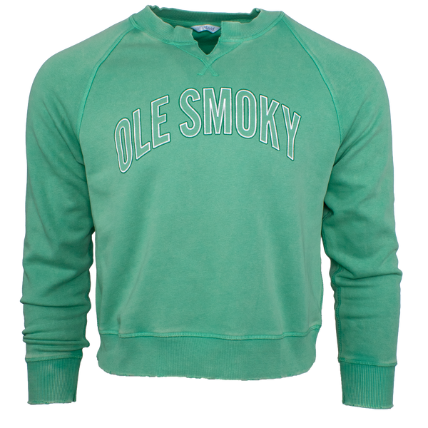 STITCH WILLOW WASH CREWNECK - PALM TREE, view 1