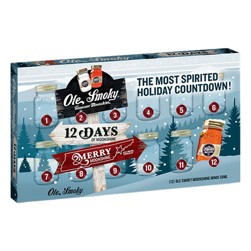 12 Days of Moonshine Minis Holiday Pack