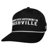 NASHVILLE WHISKEY HITS DIFFERENT BLACK HAT