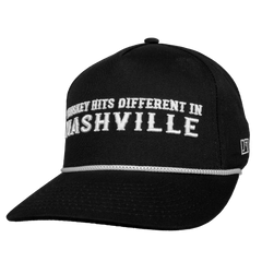 NASHVILLE WHISKEY HITS DIFFERENT BLACK HAT
