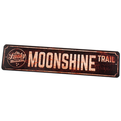 Moonshine Tin Trail Sign
