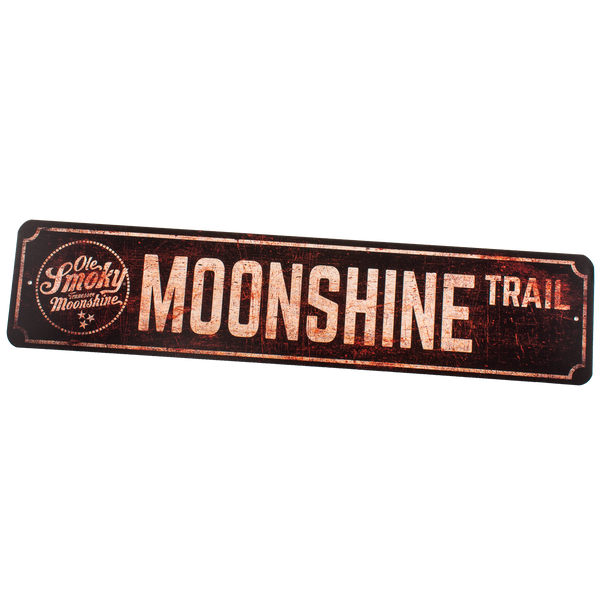 Moonshine Tin Trail Sign | Ole Smoky