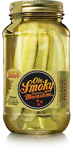 Hot & Spicy Moonshine Pickles